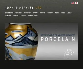 Mirviss.com(Joan B Mirviss LTD) Screenshot