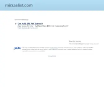 Mirzaslist.com(Free Online Classifieds Ads) Screenshot