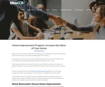 Misacor.org(Home Improvements to Increase the Value of Your Home) Screenshot