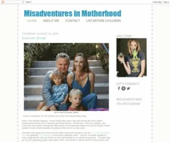 Misadventuresinmotherhood.net(Misadventures in Motherhood) Screenshot