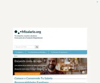 Misalario.org(Salario) Screenshot