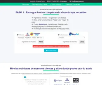 Misaldito.site(PayPal recargas con Rapipago) Screenshot