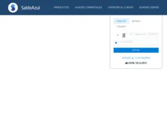 Misaldoazul.com(Saldo Azul) Screenshot