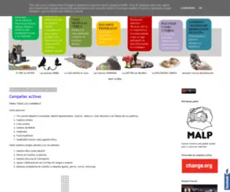 Misamigaslaspalomas.es(ACTUA MALP) Screenshot