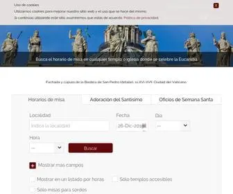 Misas.org(La Santa Misa) Screenshot