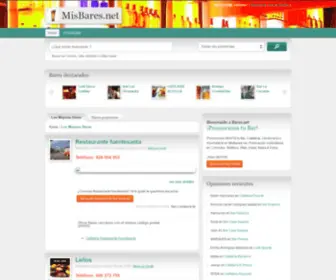 Misbares.net(Encuentra los mejores Bares y Cafeterías de España. Encuentra mapas) Screenshot