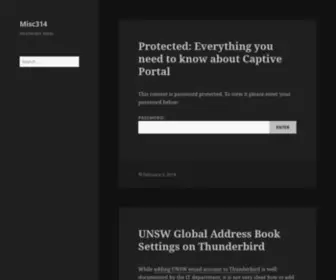 Misc314.com(Misc 314) Screenshot