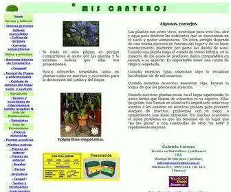 Miscanteros.com.ar(Mis canteros) Screenshot