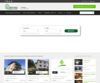 Miscasasrurales.com(Casas rurales) Screenshot