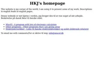 Miscel.dk(HKJ) Screenshot