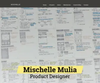 Mischellemulia.com(Product Design Portfolio) Screenshot