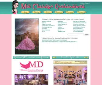 Mischicagoquinceanera.com(Mis Chicago Quinceanera) Screenshot