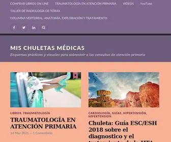 Mischuletasmedicas.com(MIS CHULETAS MÉDICAS) Screenshot