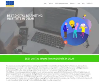 Misd.in(Best Digital Marketing Institute in Delhi) Screenshot