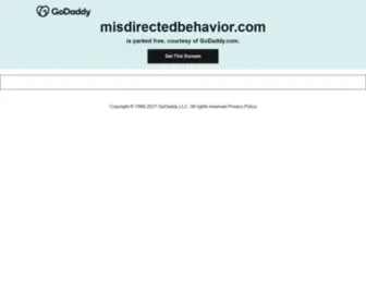 Misdirectedbehavior.com(Misdirectedbehavior) Screenshot