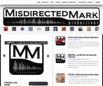 Misdirectedmark.com(Podcast Network) Screenshot