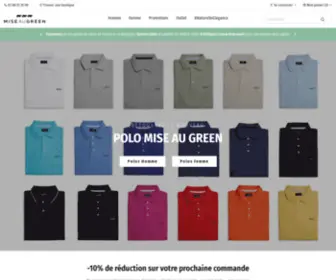 Mise-AU-Green.com(Mise Au Green) Screenshot