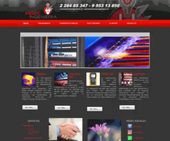 Misecingenieria.cl(Termografía Misec Ingeniería) Screenshot