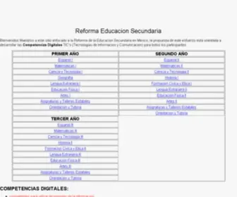 Misecundaria.com(Nginx) Screenshot