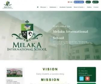 Mis.edu.my(Melaka International School) Screenshot