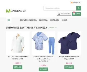 Misemiya.com(MISEMIYA Ropa de Trabajo) Screenshot