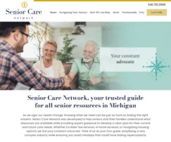 Miseniorcare.com(Senior Care Network) Screenshot