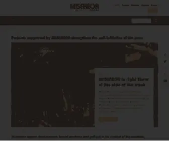Misereor.org(Spenden) Screenshot