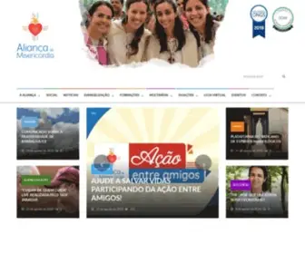 Misericordia.com.br(Aliança) Screenshot