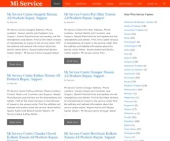 Miservice.in(Find Your Mi Service Centre) Screenshot