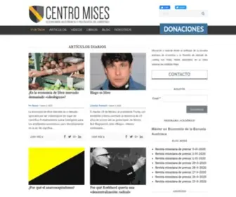 Mises.org.es(Centro Mises (Mises Hispano)) Screenshot