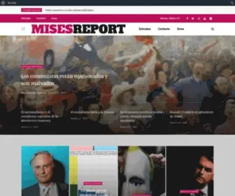 Misesreport.com(Mises Report) Screenshot