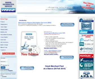 Mis.gr(Marine Information Services) Screenshot