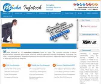 Mishainfotech.com(Digital Marketing Agency Noida) Screenshot