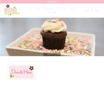 Mishascupcakes.com(Misha's Cupcakes) Screenshot