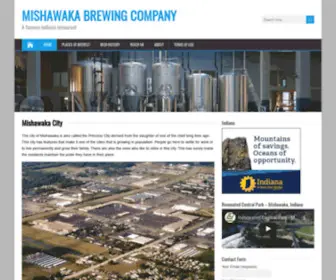 Mishawakabrewingcompany.com(De beste bron van informatie over mishawakabrewingcompany) Screenshot