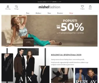 Mishelfashion.me(Online prodaja obuće i garderobe najpopularnijih brendova) Screenshot