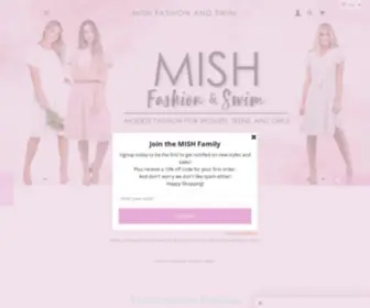 Mishfashionandswim.com(The Founders and Owners of this Modest Concept Store are Arlene and Wyatt Cook. The boutique) Screenshot