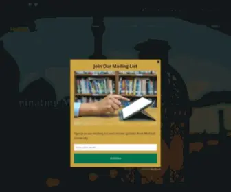 Mishkahuniversity.com(Islamic Education Online) Screenshot