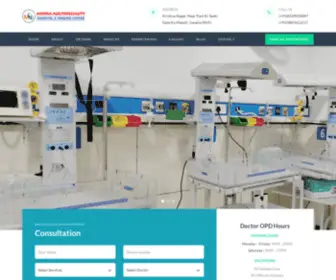 Mishrahospitals.com(Mishra Hospital) Screenshot