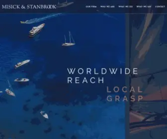 Misickstanbrook.tc(The leading law firm in the Turks and Caicos Islands) Screenshot