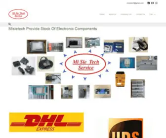 Misietech.com(Provide Stock Of Electronic Components) Screenshot