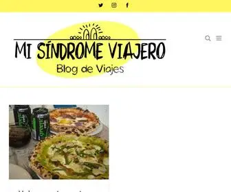 Misindromeviajero.com(Mi Síndrome Viajero) Screenshot