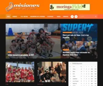 Misionesbasket.com(Misionesbasket) Screenshot