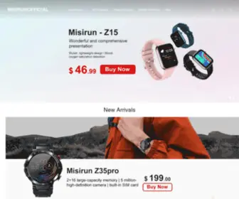 Misirunofficial.com(SMART WEAR AND HEALTH) Screenshot