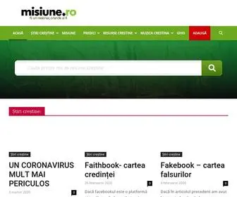 Misiune.ro(Resurse crestine) Screenshot