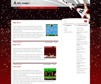 Misjuegos.com.mx Screenshot