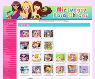 Misjuegosparachicas.com(Juegos para Chicas) Screenshot