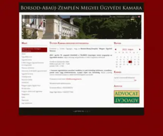 Miskolciugyvedikamara.hu(Ügyvédi Kamara részleges nyitvatartása) Screenshot
