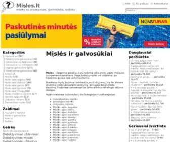 Misles.lt(Mįslės su atsakymais) Screenshot