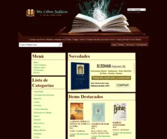Mislibrosjudaicos.com(Mis Libros Judaicos) Screenshot